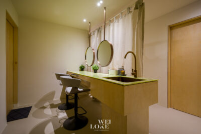 Premium healthcare photography of Cantiq Clinic interior designed for aesthetic medical care.