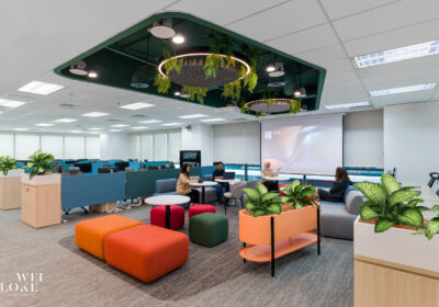 Colorful Open Lounge Area — Blackmores Malaysia by DMX