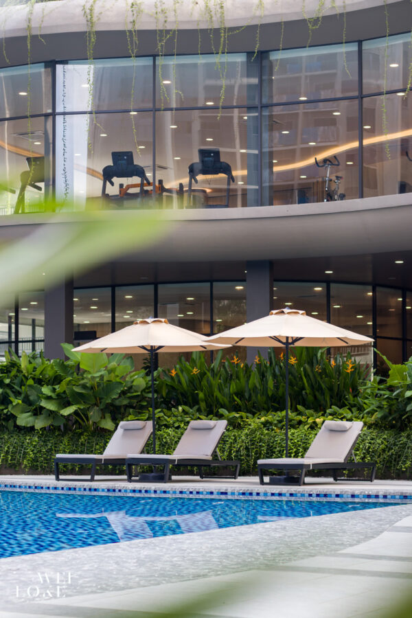 One Equine Residence swimming pool and communal spaces photography