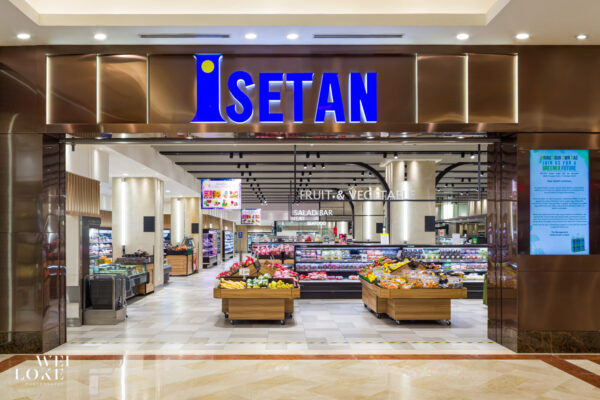 Isetan KLCC supermarket entrance design by Semba Malaysia