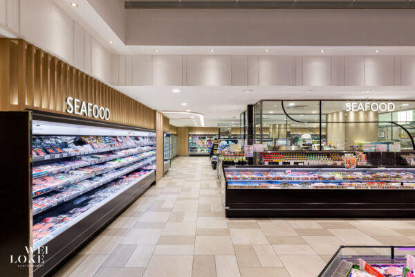 Seafood section design at Isetan KLCC by Semba Malaysia