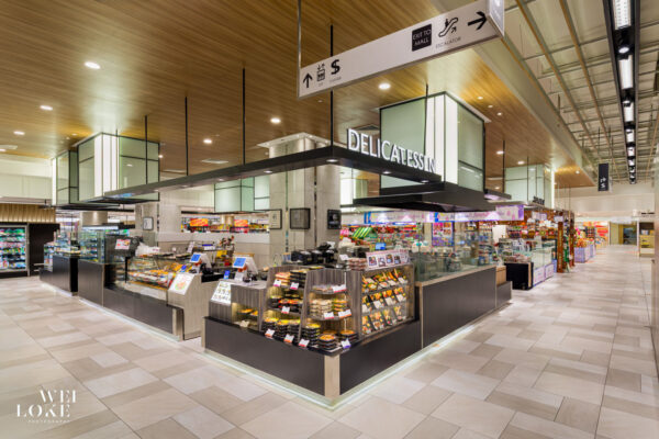Delicatessen counter at Isetan KLCC supermarket