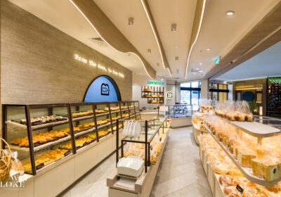 The bakery’s open layout invites customers with its seamless flow and thoughtfully arranged product zones.