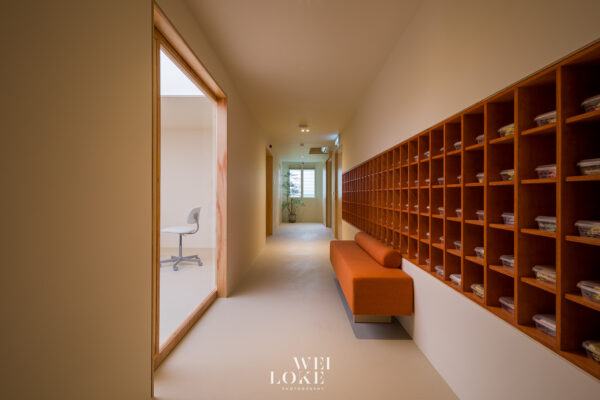 Premium healthcare photography of Tria Dental waiting area designed for patient comfort.