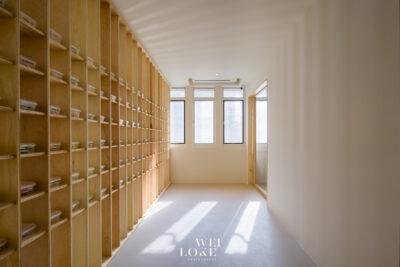 Premium healthcare photography of Tria Dental clinic interior with clean and modern design.