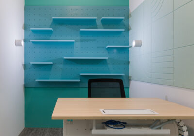Workspace with Feature Display Wall — Blackmores Malaysia Office